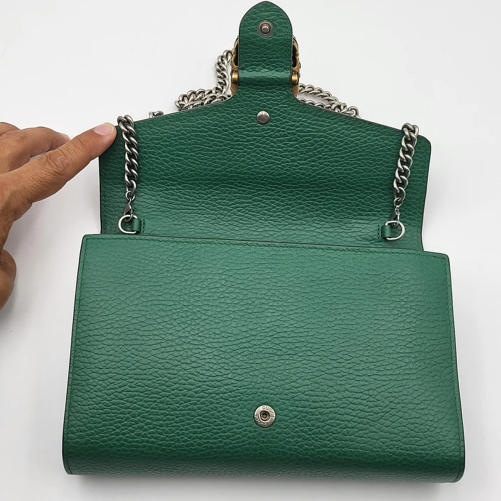 Gucci Dionysus Calfskin Leather Chain Shoulder Crossbody Bag, Authentic w/COA !! - Picture 8 of 16